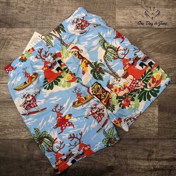 SSLR Floral Swim Trunks Size L - Picture 3 of 3